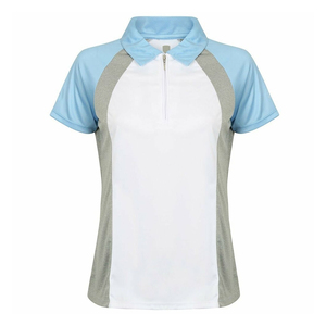 <b>Men's</b> Casual <b>Summer</b> Polo <b>Shirt</b> Modern Fit Short Sleeve Breathable Waffle Fabric Polyester/Cotton Solid Color - Product Image 2