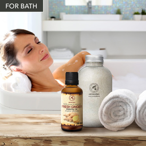 Aromatika Aceite Esencial de Jengibre 100% Puro 50ml, Aceite de Raíz de Jengibre Destilado al Vapor para Aromaterapia, Masajes, Cuidado de la Piel, Iluminación - Product Image 2