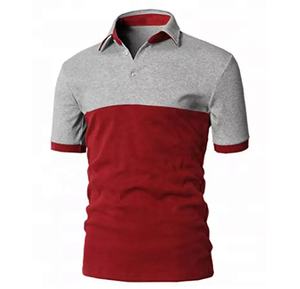 Polos bordados de manga corta para hombre, ropa de golf de talla grande personalizada, de secado rápido, de verano - Product Image 1
