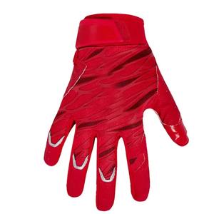 Guantes de Fútbol Americano con Logotipo Personalizado de Alta Calidad, Agarre Antideslizante, Diseño Ligero, Ropa Deportiva para Hombre con Cierre de Velcro - Product Image 4