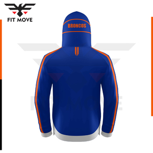 Men's <b>Full</b> <b>Zip</b> <b>up</b> <b>Hoodie</b> Jacket Long Sleeve Performance Training <b>Hoodie</b> Workout Running Track <b>Hoodie</b> Custom logo 100% Cotton - Product Image 4