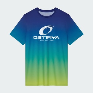 Wholesale Custom High Quality Men's T <b>Shirts</b> Front O-Neck Casual <b>100</b>% <b>Polyester</b> Short Sleeve Regular Fit Breathable Quick Dry - Product Image 4