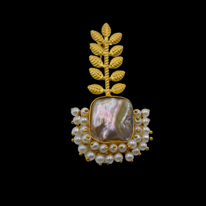 <b>Hot</b> Selling Best Quality Brass Material Jewelry Gold-plated Mother of Pearl <b>Stone</b> Stud Earring Jewelry for Girls and Women - Product Image 6