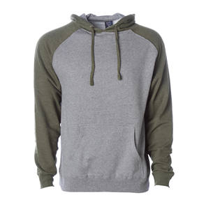 Sudaderas con Capucha para Hombre, Color Doble Tono, Personalizadas al por Mayor, Bolsillos Tipo Canguro, Felpa de Algodón, Sudadera con Capucha y Cordón para Hombre - Product Image 4