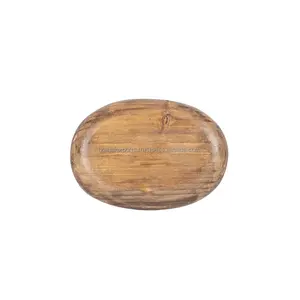 Plateau rond multifonctionnel en aluminium moderne de luxe pour la décoration de la maison, cadre à clous en forme de couronne fabriqué par Zahid Exports India - Product Image 1