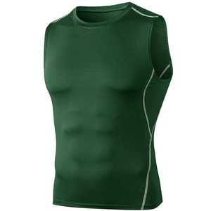 Nouvelle Collection à Manches Courtes Formelle Homme Compression Wear Sport Top Hommes Activewear Gym Fitness T-Shirt Jacquard Motif Tricoté - Product Image 5