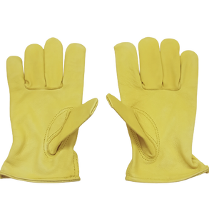 GANTS DE CONDUITE Gants de travail en cuir grainé de qualité AB Gants de sécurité pour les mains en cuir Gants de travail en cuir résistant EPI KT - Product Image 2