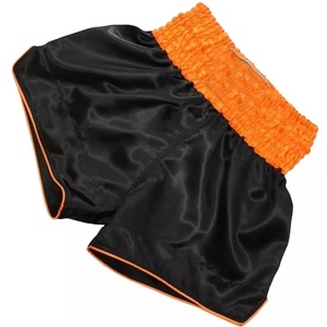 GAF Kick Boxing Stretchy Fight Muay Thai Shorts Pantalones cortos de lucha de artes marciales Personalizado de fábrica al por mayor Liso Tallas grandes Marca personalizada - Product Image 2