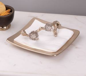 บีโกเนียที่ใส่กระดาษทิชชู่ตกแต่งกล่องผ้าเช็ดปากที่ทันสมัยสำหรับวางบนโต๊ะของใช้ในห้องน้ำสำนักงานบ้าน - Product Image 1