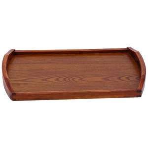 Bandeja de Madera Rústica Hecha a Mano con Acabado Pulido, Decoración Rústica de Madera Natural para Mesa de Cocina, para Servir Comida o como Centro de Mesa - Product Image 5