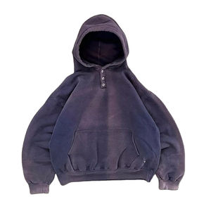 Fabricantes personalizados de alta calidad básicos peso pesado cremallera completa parches bordados sudaderas térmicas lavado ácido hombres sudaderas con capucha - Product Image 4