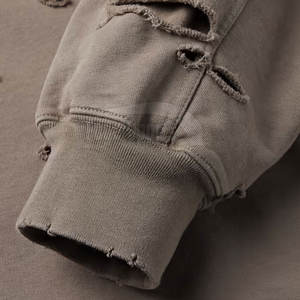 เสื้อฮู้ดลำลองสำหรับผู้ชายดีไซน์ใหม่เสื้อฮู้ดลำลองสีล้วนสำหรับฤดูหนาว - Product Image 4