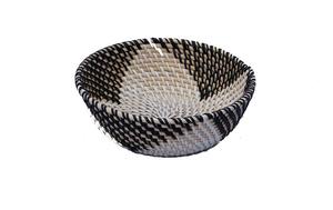 ชามใส่อาหารหวายสีน้ำตาลทรงกลมแบบปรับแต่งได้ชามใส่อาหารทำจากหวายสีน้ำตาลสีดำสีขาว - Product Image 3