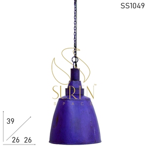 โคมไฟเหล็กดีไซน์แบบอินเดียทำด้วยมือล่าสุดออกแบบอย่างมีเอกลักษณ์เฉพาะของนักออกแบบชาวอินเดีย - Product Image 5