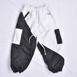 Pantalon de ski de snowboard unisexe personnalisé OEM imperméable polaire coupe-vent taille réglable 100% polyester nylon grande taille imprimé - Product Image 2