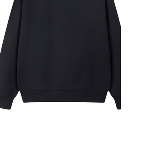 Sweat-shirt à col rond personnalisé avec logo brodé, en coton de haute qualité, confortable, streetwear tendance, unisexe, vente en gros - Product Image 4