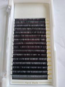 ผ้าไหมเกาหลีขนมิงค์ระดับพรีเมี่ยมสีดำหรูหราแบรนด์ของตัวเองขยายได้ง่าย30มม. แบบมืออาชีพขายส่ง - Product Image 2