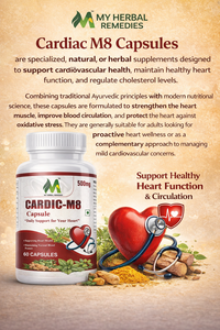 Vente en gros de capsules d'extrait d'herbes à base de plantes CARDIC M8 pour soutenir la santé et le bien-être du cœur - Product Image 5