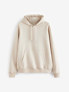 Sweat à capuche en polaire personnalisé de haute qualité, sweat à capuche en coton mélangé surdimensionné avec logo personnalisé Basics - Product Image 2