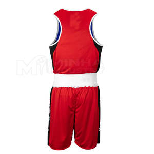 Uniformes de boxe en gros couleur avec des chemises d'entraînement mode uniforme de kick-boxe personnalisé à vendre - Product Image 4