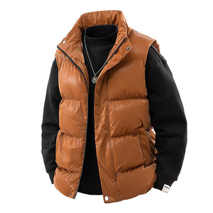 Chaleco sin Mangas Azul Marino de Alta Calidad para Hombre, Chaleco Acolchado para Hombre, Diseño Personalizado, Cómodo y Transpirable, el Más Vendido - Product Image 2