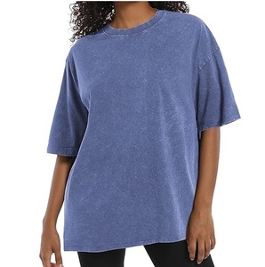 100% เสื้อยืดแฟชั่นเฮฟวี่เวท220กรัมเปิดไหล่ระบายอากาศได้ดีสีสันสดใส - Product Image 3