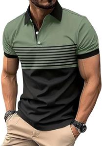 Polo de algodón premium de secado rápido, transpirable y suave con tela lisa teñida, personalizable para venta al por mayor. - Product Image 4