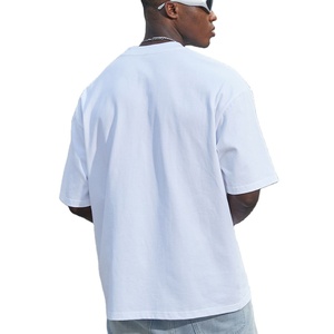 Respirant hommes O cou t-shirts surdimensionné goutte épaule t-shirts séchage rapide haute qualité hommes T-shirts - Product Image 2