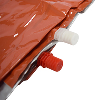 Matelas pneumatique orange, coussin de couchage gonflable