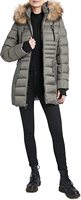 Manteau en fourrure artificielle personnalisé en gros pour femme, veste d'hiver en fausse fourrure de renard de haute qualité avec fermeture éclair, style streetwear