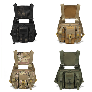 เสื้อกั๊กยุทธวิธีคุณภาพสูง น้ำหนักเบา อเนกประสงค์ วัสดุระบายอากาศได้ดี สวมใส่สบาย ป้องกันภัย เหมาะสำหรับกิจกรรมกลางแจ้ง หลายแบบ - Product Image 5