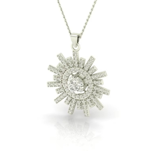 จี้เพชร10K/925จี้เพชรสำหรับแร็ปเปอร์ฮิปฮอป VVS1สั่งผลิตตามสั่ง - Product Image 1