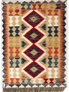Alfombra de Lana Kilim de Alta Calidad, Alfombra Antigua Tejida a Mano, Alfombra de Bajo Perfil para Pasillo, Alfombra Bordada Lavable de Material PP - Product Image 4