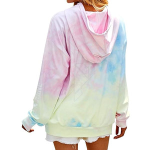 Sweat à capuche d'hiver pour femme de meilleure qualité, coupe-vent, style streetwear avec logo sur le col avant, fabriqué en usine - Product Image 5