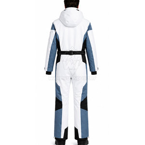 Combinaison de ski imperméable coupe-vent à capuche pour homme, combinaison de snowboard une pièce, écologique, légère, pour l'hiver, le snowboard, les températures froides - Product Image 4