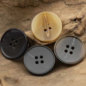 Bouton en corne de buffle personnalisable de la meilleure qualité, taille grande et courte disponible, tige en agate, matériaux d'artisanat de haute qualité - Product Image 3