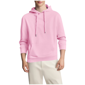 Wholesale Pullover Men's Hoodies Custom Embroidery Logo 280 Gsm <b>Bulk</b> Blank French <b>Terry</b> Oversized Hoodies For Men - Product Image 3