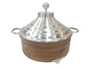 Royal Hotel Catering Service Equipment Hot Pot Último diseño Tapa de acero inoxidable Cazuelas para servir Hot Pot - Product Image 2