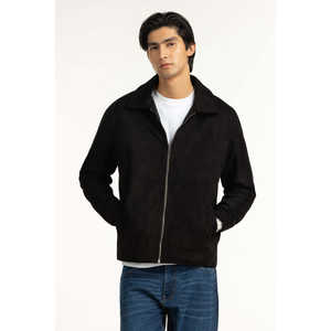 Chaquetas Casuales de Spandex para Otoño y Primavera con Cuello Alto, Cierre de Cremallera y Revestimiento Impermeable MN-JKT-WS25-035, Corte Regular - Product Image 6