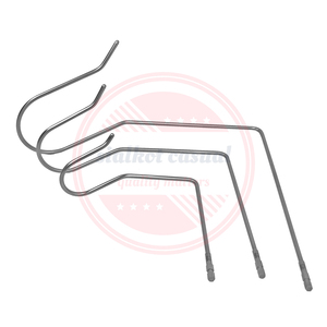 Juego de anzuelos de acero inoxidable con mango recubierto Multicolor de alta calidad, venta directa de fábrica, juego de anzuelos - Product Image 1