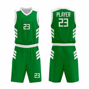 Camiseta deportiva transpirable con logotipo personalizado para hombre, uniforme de baloncesto, conjunto impreso por sublimación - Product Image 4