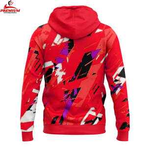 Sudaderas de Fútbol Personalizadas Sublimadas Extra Grandes con Bordado 3D, Impermeables, Transpirables, 100% Poliéster - Product Image 2