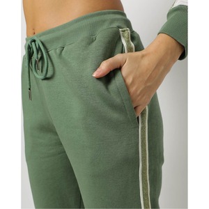 Venta al por mayor de chándal y sudaderas para mujer con logotipo personalizado, trajes para correr, gimnasio, Fitness, chándal, conjunto de entrenamiento para mujer - Product Image 6