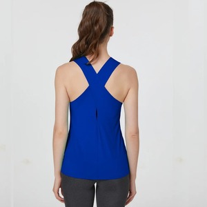 Haute qualité respirant débardeur nouveau élégant entraînement femme course maillots décontracté tendance Premium Gym femmes chemise - Product Image 3
