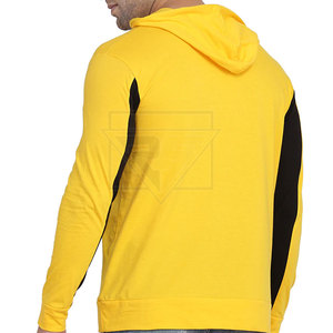 High Quality Custom <b>hoodies</b> <b>Plain</b> yellow Kangaroo Pockets <b>hoodies</b> Full Sleeves Blank Oversized <b>Hoodies</b> For <b>Men</b> - Product Image 5