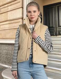 Top qualité imperméable respirant hommes vestes gilet bouffant chaud col montant sans manches veste pour randonnée en plein air course - Product Image 3