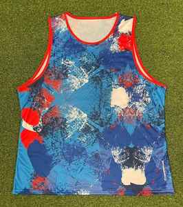 Uniforme de basket-ball unisexe personnalisable de haute qualité, ensemble grande taille et respirant, maillot de basket-ball imprimé d'été - Product Image 6