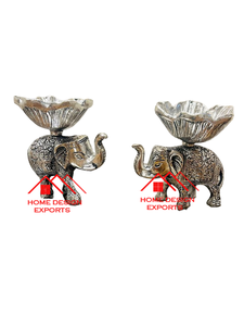 Plateau décoratif en forme plaqué or tendance pour mariage et fête Plateau décoratif en aluminium plaqué nickel - Product Image 4