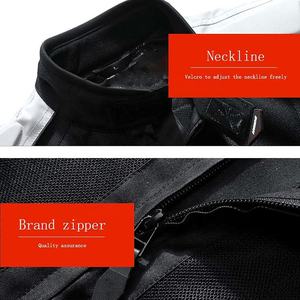 แจ็กเก็ตมอเตอร์ไซค์สำหรับผู้ชาย, แจ็กเก็ตนักขี่มอเตอร์ไซค์สีดำพร้อมอุปกรณ์ป้องกันเสื้อแจ็คเก็ตขี่รถจักรยานยนต์สำหรับผู้ชาย - Product Image 5