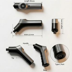 Brosse de nettoyage électrique, Brosse rotative sans fil rechargeable multifonction pour salle de bain, sol et cuisine ; Manche extensible - Product Image 4